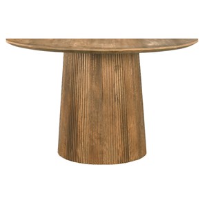 Sienne-table à manger ovale 8 personnes 200 cm en bois massif