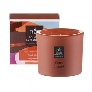 Coffret bougie parfumée 35h vent chaud