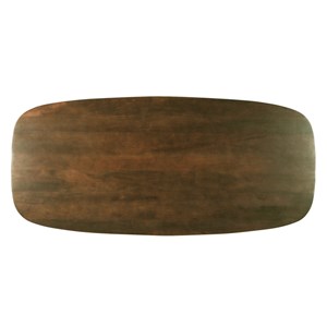 Skagen-table à manger 10 personnes 230 cm en bois massif brun