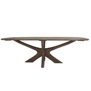 Epsy-table à manger ovale 10 personnes 250 cm en bois massif