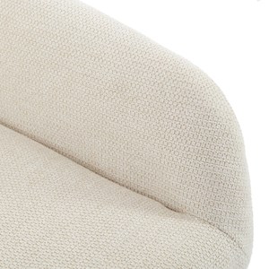 Malmo-fauteuil en bois naturel et tissu trendy beige