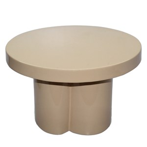 Fiona-table basse ronde d56 cm café