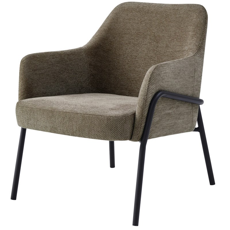 Moloo - Layton-fauteuil en tissu luxury taupe