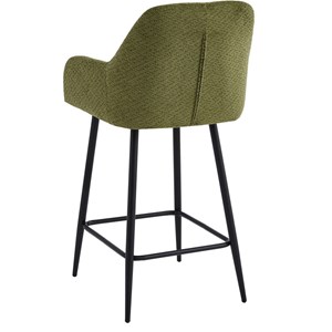Lea-fauteuil de bar en tissu ikon olive (x2)