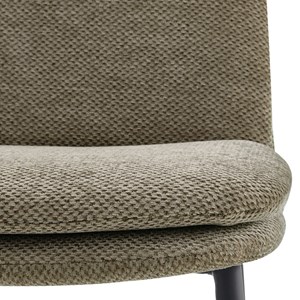 Nolan-chaise de bar en tissu luxury taupe (x2)