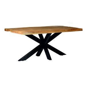 Dacca-table à manger 8 personnes 200 cm en bois massif