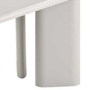 Armor-table à manger ovale 8&nbsp;10 personnes 220 cm, coloris sable