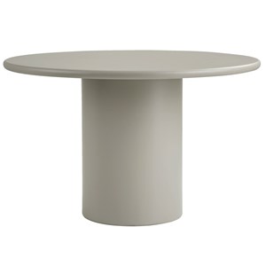 Armor-table à manger ronde 4 personnes 120 cm, coloris sable