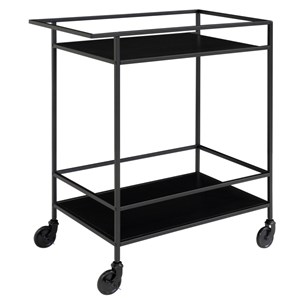 Chic-desserte à roulettes noir