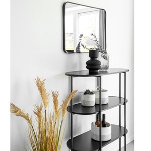 Chic-étagère, 5 étagères noire 51x170 cm