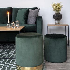 Chic-table d'appoint décor chêne et métal 45x45 cm