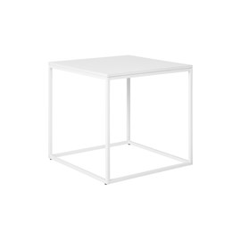 Chic-table d'appoint blanche 45x45 cm