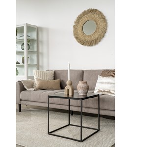 Chic-table d'appoint noire 45x45 cm