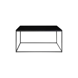 Chic-table basse noire 90x60 cm