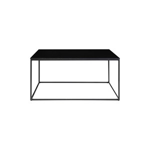 Chic-table basse noire 90x60 cm