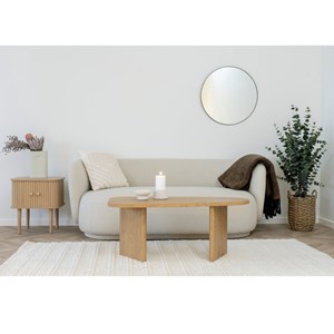 Dayton- canapé 2,5 places en tissu sable