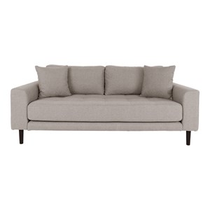 Fred- canapé 2,5 places en tissu taupe