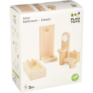 Salle de bain en bois naturel