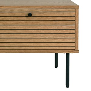 Logia-table basse chêne naturel 50x100 cm