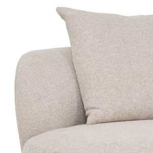Malibu-canapé d'angle gauche en tissu beige