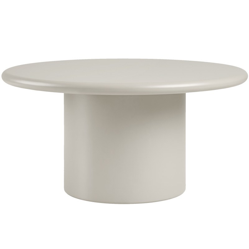 Mat-table basse sable ø80 cm