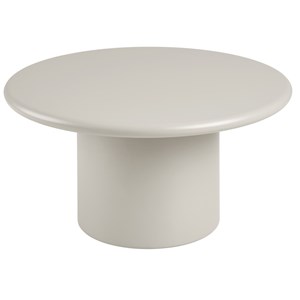 Mat-table basse sable ø80 cm