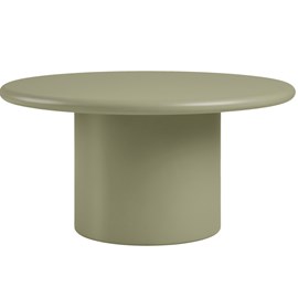 Mat-table basse verte ø80 cm