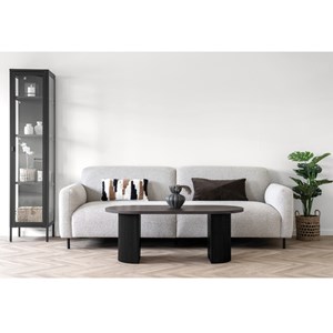 Mido- table basse 60x120 cm brun foncé