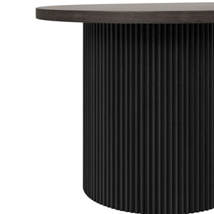 Mido- table basse 60x120 cm brun foncé