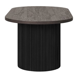 Mido- table basse 60x120 cm brun foncé
