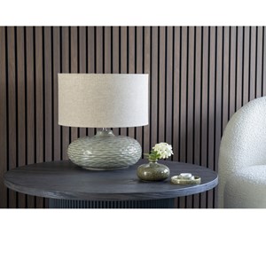 Mido- table basse ø80 cm brun foncé