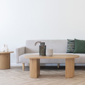 Mido- table basse 60x120 cm naturelle