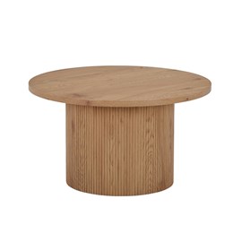 Mido- table basse ø80 cm naturelle