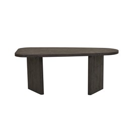 Retz-table basse décor brun foncé 50x100 cm