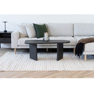 Retz-table basse décor brun foncé 50x100 cm