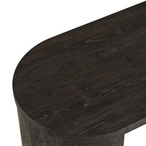 Riis-console brun foncé 114 cm