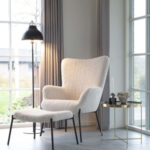 Roma-table basse acier couleur laiton et verre ø48cm