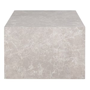 Vast-table basse décor marbre beige 60x80 cm