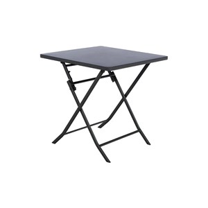 Table de jardin carrée greensboro 70 x 70 cm graphite - hespéride