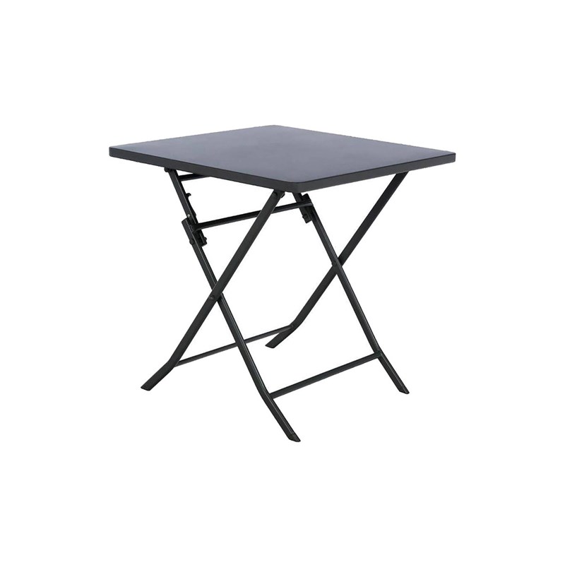 Hespéride - Table de jardin carrée greensboro 70 x 70 cm graphite - hespéride