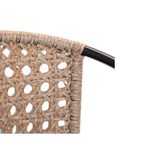 Table de jardin rectangulaire en bois teck comores avec 4 fauteuils cocos - jard