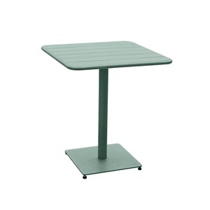 Table de jardin carrée phuket olive 65 x 65 cm - 2 places - hespéride