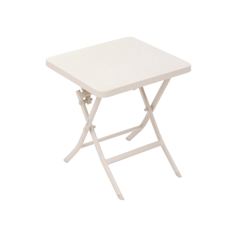 Table d'appoint carrée pliante greensboro argile - 40 x 40 cm - hespéride
