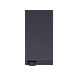 Table de jardin rectangulaire alu evasion 4 places effet bois - hespéride