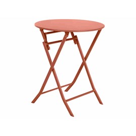 Table de jardin ronde greensboro ø 60 cm ambre - hespéride