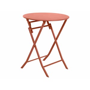 Table de jardin ronde greensboro ø 60 cm ambre - hespéride