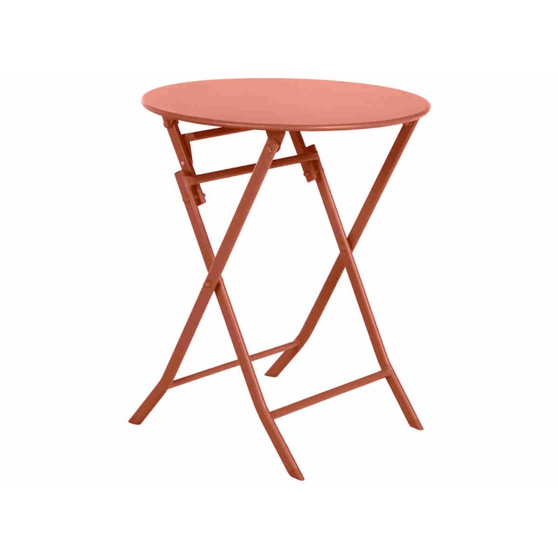 Table de jardin ronde greensboro ø 60 cm ambre - hespéride