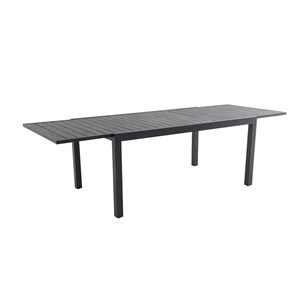 Table de jardin lanza extensible en aluminium - jardideco