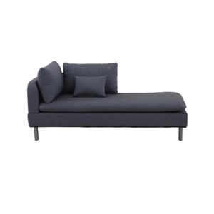 Canapé méridienne modularo avec dossiers et tablettes amovibles - jardideco