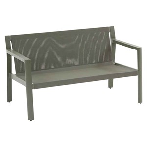 Salon de jardin aluminium flovia laurier - 4 places - hespéride